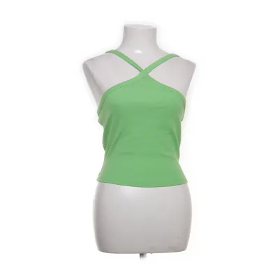 Crop top (Grøn) fra Gina Tricot Bomuld, Elastan