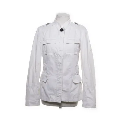 Trenchcoat (Hvid) fra Zara Basic Bomuld, Elastan, Polyester