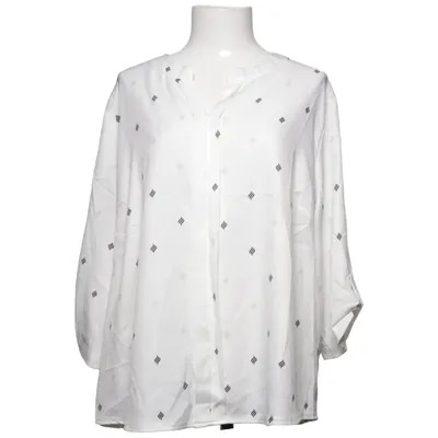 Blouse (Blanc, Noir) de Luxe Collection Polyester, Viscose
