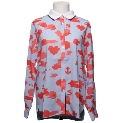 Blouse (Blauw, Rood, Wit) van Strandfein Elastaan, Polyester, Viscose