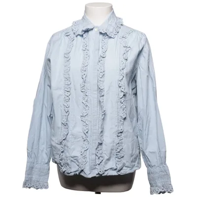 Blouse (Blauw) van Antik Batik Katoen
