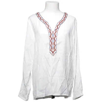 Blus (Vit, Flerfärgad) från Anne L Polyester, Viskos