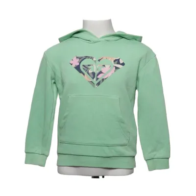 Huvtröja (Grön) från Roxy Girl Bomull, Polyester
