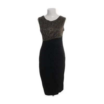 Cocktail dress (Black, Gold) from Enfocus Studio Elastane, Polyester