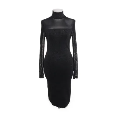 Dress (Black, Silver) from Maria Tailor Nylon, Viscose