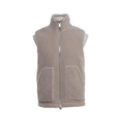 Fleecevest (Beige) van Arket Polyester, Wol, Katoen