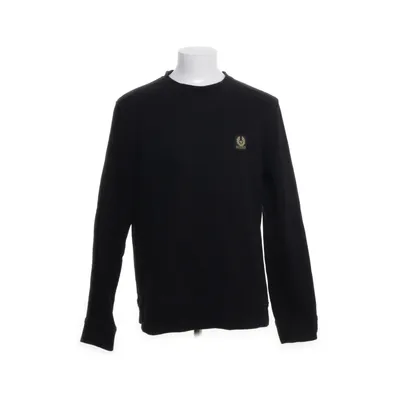 Collegetröja (Svart) från Belstaff Bomull, Elastan