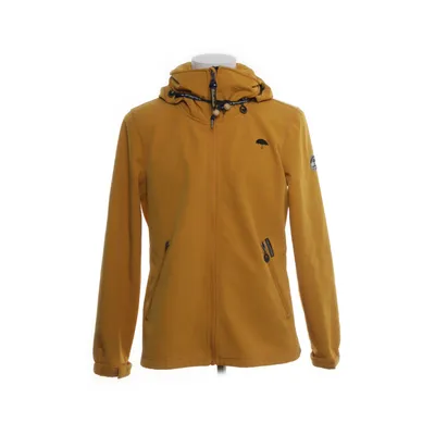 Softshell jacket (Geel) van Schmuddelwedda Elastaan, Polyester