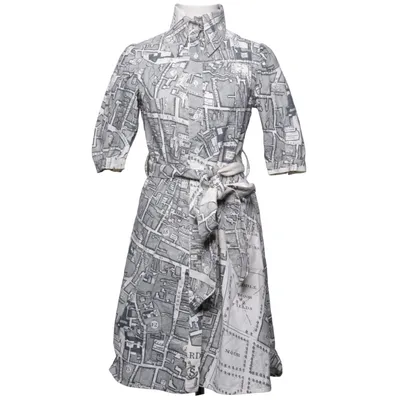 Shirt dress (White, Black) from Terrorist Cotton