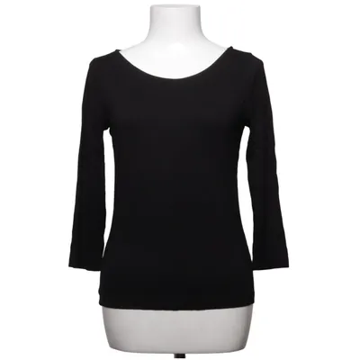 T-shirt à manches longues (Noir) de Trine Kryger Simonsen Élasthane, Viscose