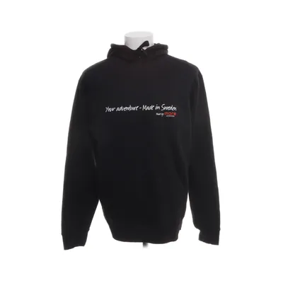 Huvtröja (Svart) från Russell Bomull, Polyester