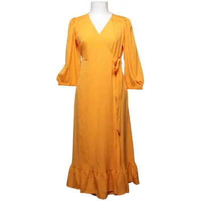 Slå-om-kjole (Orange) fra ONLY Polyester