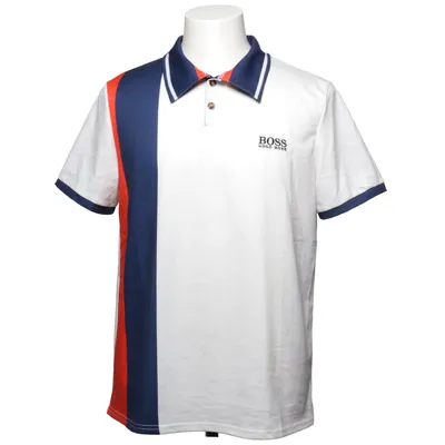 Polo shirt (White, Blue, Red) from Hugo Boss