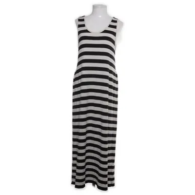 Maxi jurk (Zwart, Wit) van Marc O'Polo Elastaan, Polyamide, Viscose