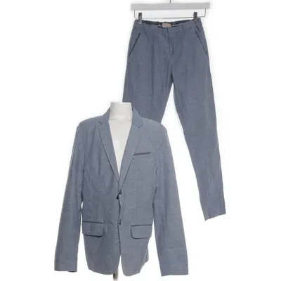 Kostym (Blå, Vit) från Zara Boys Collection Bomull, Elastan