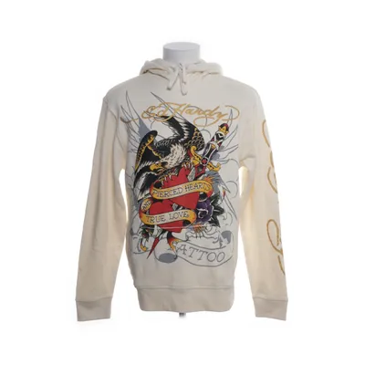 Hoodie (White) from Ed Hardy Cotton, Polyester