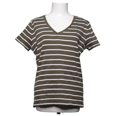 T-shirt (Groen, Wit) van Tommy Hilfiger Katoen