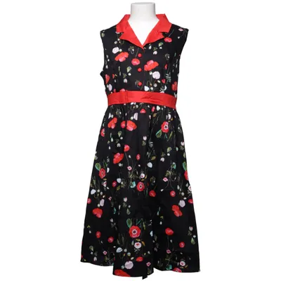 Jurk (Zwart, Rood, Meerkleurig) van Hearts & Roses Katoen, Elastaan