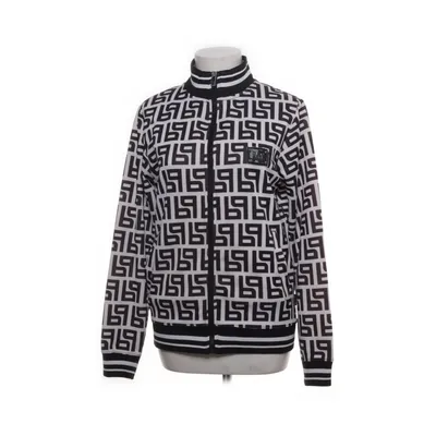 Bomber jacket (Black, White) from Black Squad Elastane, Polyester
