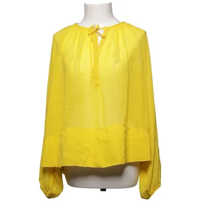 Blouse (Geel) van Line of Oslo Zijde