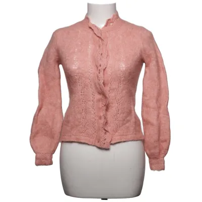 Kofta (Rosa) från La Maille Sézane Elastan, Merinoull, Mohair, Polyamid