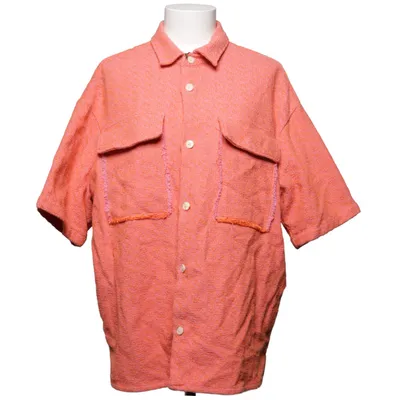 Korte mouwen shirt (Oranje, Roze) van Zara Katoen, Polyester, Viscose