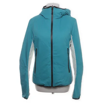 Vändbar jacka (Turkos, Vit) från Jet Set Dun, Fjädrar, Polyamid, Polyester