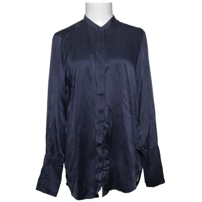 Blus (Blå) från H&M Premium Quality Silke