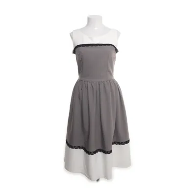 Klänning (Grå, Vit) från Daisy Dapper Bomull, Polyester, Elastan