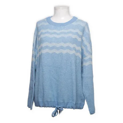 Pull-over (Bleu, Blanc) de Gina Polyamide, Polyester, Viscose