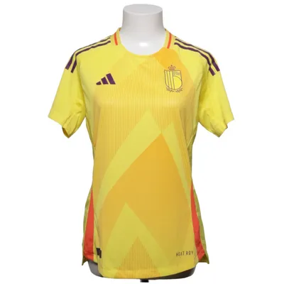 Fodboldtrøje (Gul, Rød) fra Adidas Polyester