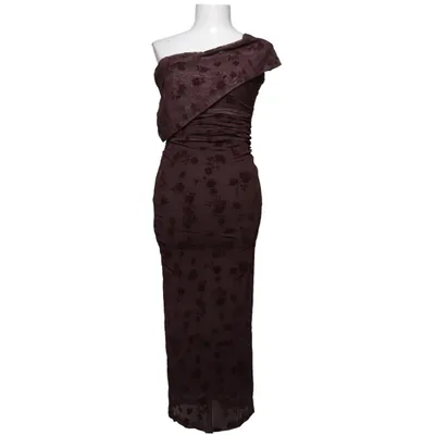 Aftonklänning (Brun) från ASOS Design Elastan, Polyester