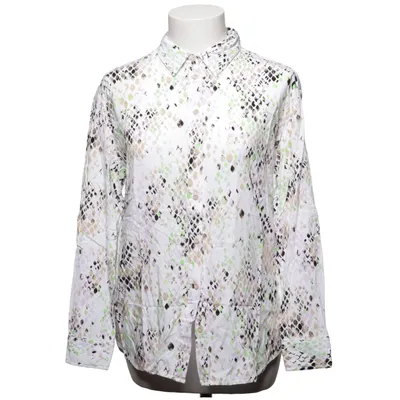 Blouse (Wit, Meerkleurig) van Broadway NYC Fashion Viscose