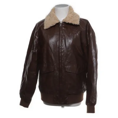 Pilotjacka (Brun, Beige) från Urban Outfitters Bomull, Elastan, Metallfiber, Polyester, Polyuretan, Viskos
