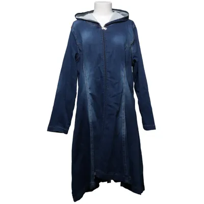 Manteau (Bleu) de Deerberg Coton, Élasthane