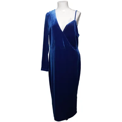 Wikkeljurk (Blauw) van Allegra K Elastaan, Polyester