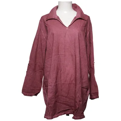 Bluse (Lila) von Mandarin Baumwolle