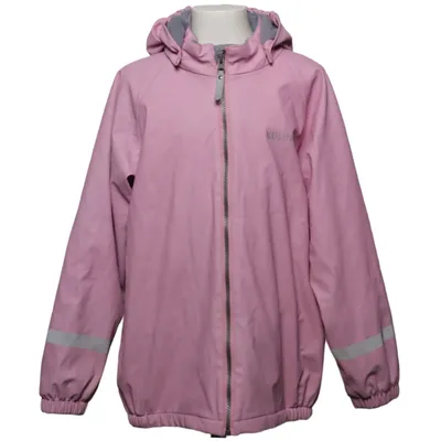 Rain jacket (Pink, Gray) from Kuling Outdoor Polyester, Polyurethane