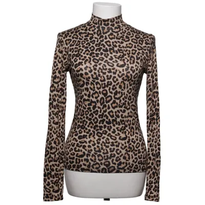 Pul à col roulé (Beige, Noir) de Amisu Élasthane, Viscose