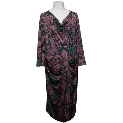 Kjole (Sort, Pink, Grøn, Flerfarvet) fra Ilse Jacobsen Elastan, Polyester