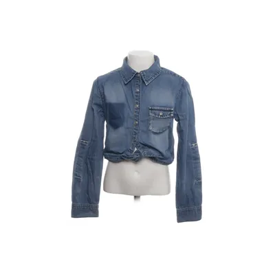 Denim blouse (Blauw) van Kids by Lindex Katoen