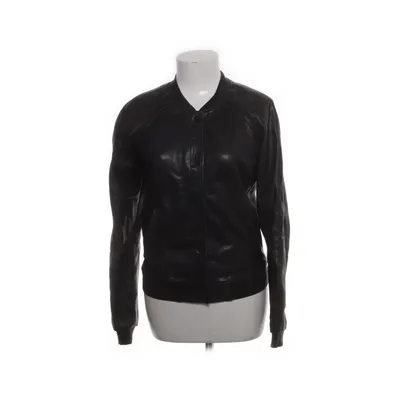 Veste en cuir (Gris) de Maison Scotch Cuir
