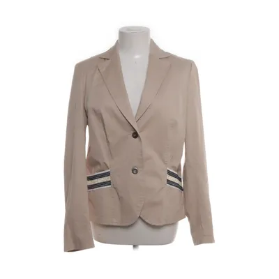 Blazer (Beige) from Eugen Klein Acetate, Cotton, Elastane, Viscose