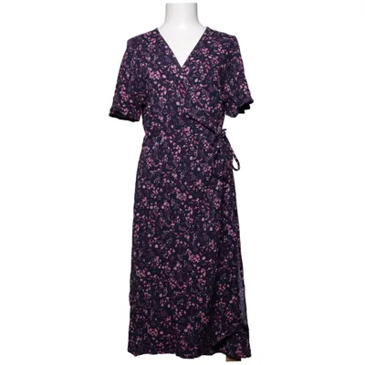 Robe portefeuille (Bleu, Rose) de JYOTHI Viscose