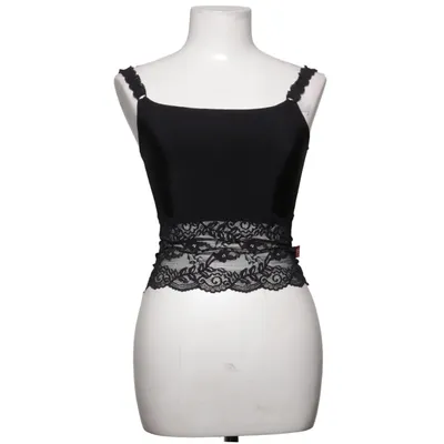 Crop top (Svart) från Adagio Elastan, Polyamid