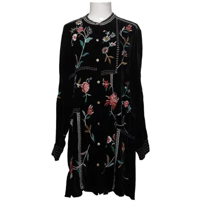 Jurk (Zwart, Meerkleurig) van Johnny Was Polyester, Zijde, Viscose
