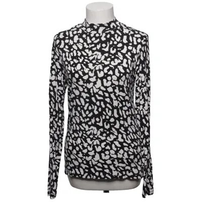 Lange mouwen shirt (Zwart, Wit) van Three Sixty Five Elastaan, Viscose