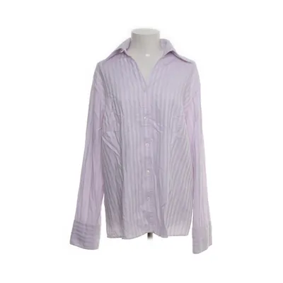 Shirt (Purple, White) from Seiden Sticker Cotton