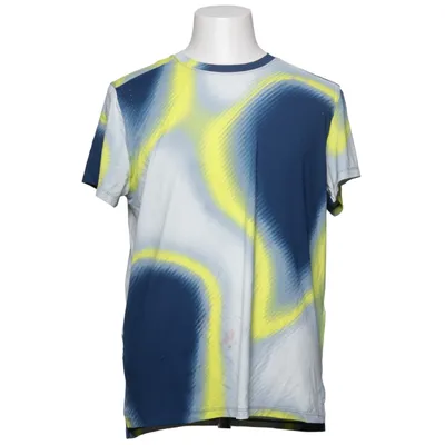 T-shirt (Blau, Gelb, Weiß) von Under Armour Elasthan, Polyamid