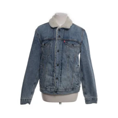 Gevoerde spijkerjas (Blauw) van Levi Strauss & Co Katoen, Lyocell, Imitatiebont